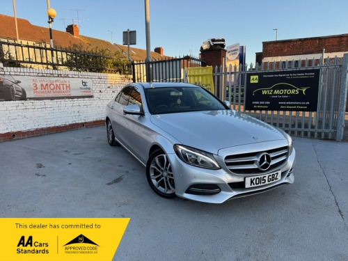 Mercedes-Benz C-Class C220 2.1 C220 BlueTEC Sport Saloon 4dr Diesel G-Tronic+ Euro 6 (s/s) (170 ps)