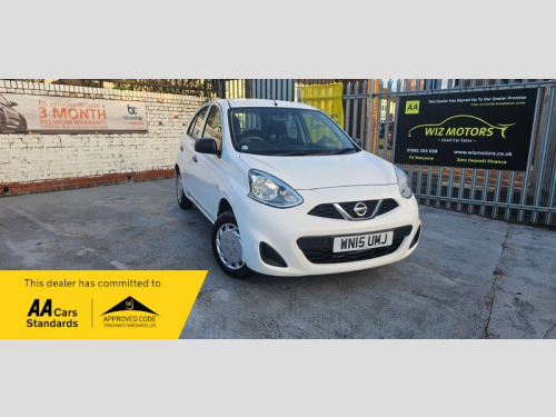 Nissan Micra  1.2 Visia Hatchback 5dr Petrol Manual Euro 5 (80 ps)