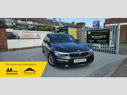 BMW 5 Series  2.0 520d M Sport Saloon 4dr Diesel Auto Euro 6 (s/s) (190 ps)