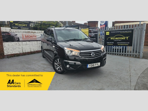 Ssangyong Turismo  2.2D ELX MPV 5dr Diesel T-Tronic 4WD Selectable Euro 6 (178 ps)