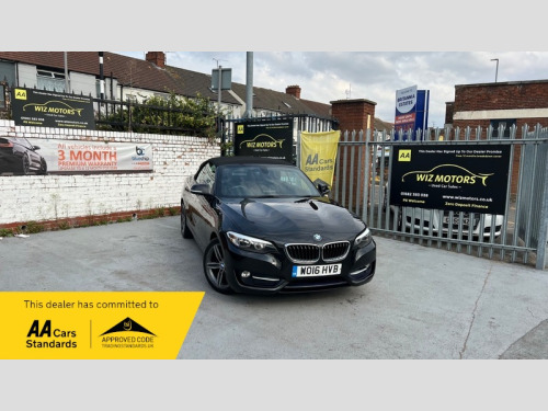 BMW 2 Series  2.0 220d Sport Convertible 2dr Diesel Manual Euro 6 (s/s) (190 ps)