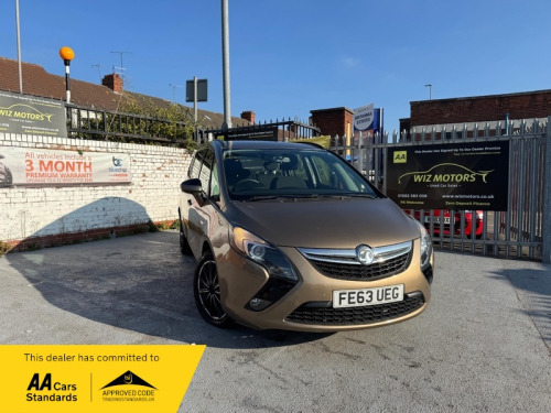 Vauxhall Zafira  1.4T 16V Exclusiv MPV 5dr Petrol Auto Euro 5 (140 ps)