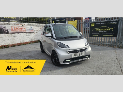 Smart fortwo  1.0 Grandstyle Coupe 2dr Petrol SoftTouch Euro 5 (84 bhp)