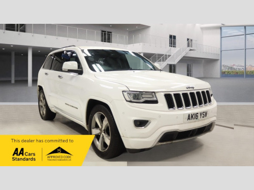 Jeep Grand Cherokee  3.0 V6 CRD Overland SUV 5dr Diesel Auto 4WD Euro 6 (247 bhp)