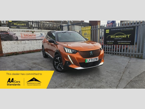 Peugeot 2008 Crossover  50kWh GT SUV 5dr Electric Auto (136 ps) 