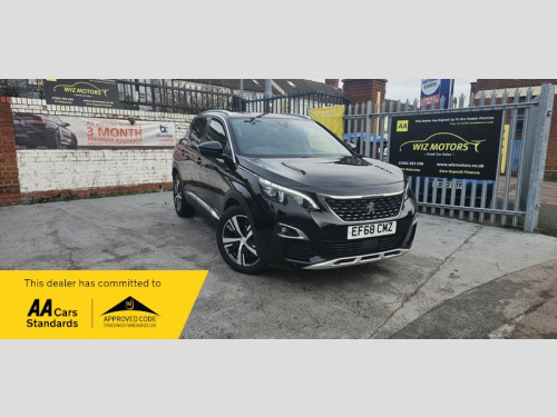 Peugeot 3008 Crossover  1.5 BlueHDi GT Line SUV 5dr Diesel EAT Euro 6 (s/s) (130 ps) 