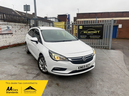 Vauxhall Astra  1.5 Turbo D SRi Nav Sports Tourer Auto Euro 6 (s/s) 5dr 