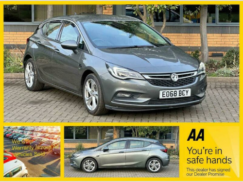 Vauxhall Astra  1.6i Turbo SRi Nav Euro 6 (s/s) 5dr 
