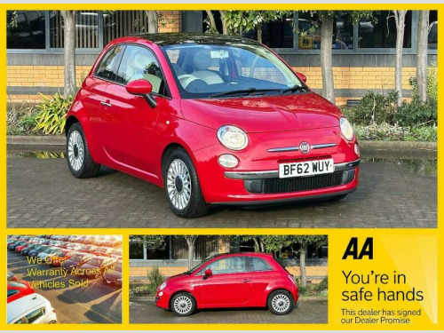 Fiat 500  1.2 Lounge Euro 4 3dr 