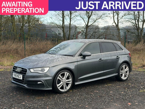 Audi A3  1.6 TDI S line Sportback 5dr Diesel S Tronic Euro  