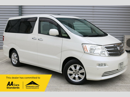 Toyota Alphard  MZ G TOP OF THE RANGE EDITION WITH FULL CREAM LEATHER+TWIN SUNROOF+ EDOORS