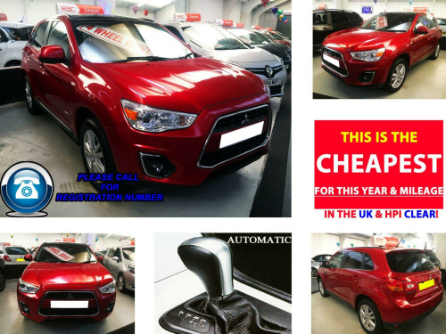 Mitsubishi ASX  2.2 DI-D 4 Auto 4WD Euro 5 (s/s) 5dr