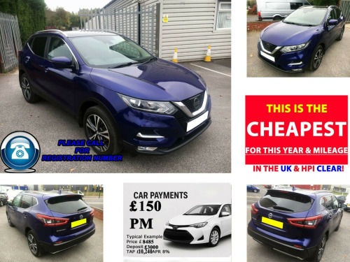 Nissan Qashqai  1.5 dCi N-Connecta Euro 6 (s/s) 5dr 