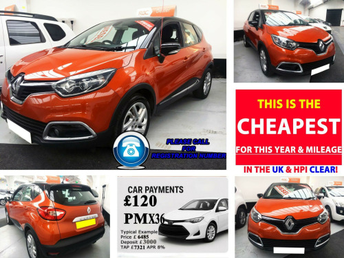 Renault Captur  1.5 dCi ENERGY Dynamique Nav Auto Euro 6 (s/s) 5dr