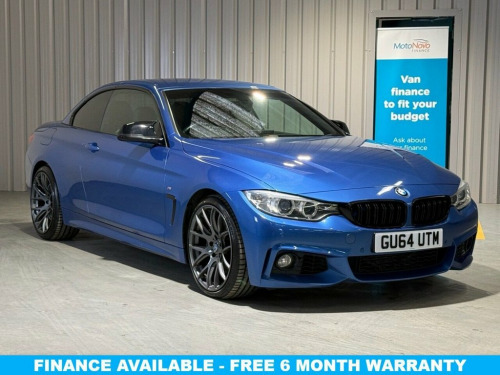 BMW 4 Series  3.0 435i M Sport Convertible 2dr Petrol Auto Euro 