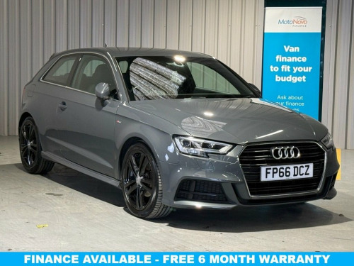 Audi A3  1.6 TDI S line Hatchback 3dr Diesel Manual Euro 6 