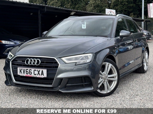 Audi A3  2.0 TDi S-Line [Nav] Quattro Sportback 5dr - AUTO 