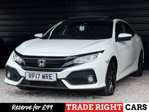 Honda Civic  1.0 VTEC Turbo EX [Pan Roof] 5dr - LOW MILEAGE | A