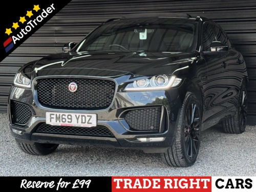 Jaguar F-PACE  2.0 D180 Chequered Flag [Pan Roof] AWD 5dr | AVAIL