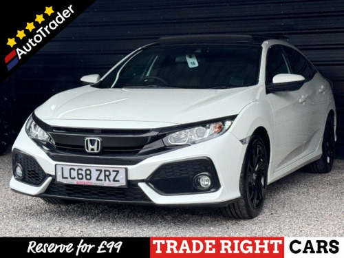 Honda Civic  1.0 VTEC Turbo EX [Pan Roof] 5dr - AUTO! | AVAILAB