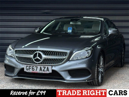 Mercedes-Benz CLS-Class CLS220 CLS220d 2.1 AMG Line Premium [Pan Roof] Coupe 4dr 