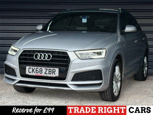 Audi Q3  2.0 TDi S-Line Edition [Nav] 5dr - LOW MILEAGE JUS