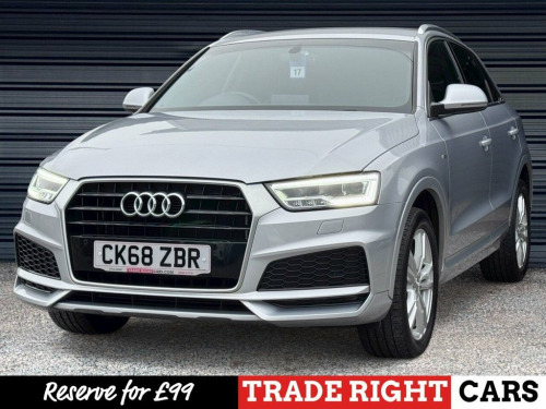 Audi Q3  2.0 TDi S-Line Edition [Nav] 5dr - LOW MILEAGE JUS
