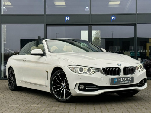 BMW 4 Series  2.0 420d Luxury Convertible 2dr Diesel Auto Euro 6