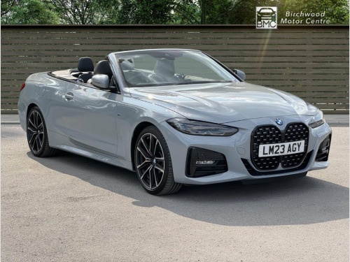 BMW 4 Series  2.0 420i M Sport Convertible 2dr Petrol Auto Euro 