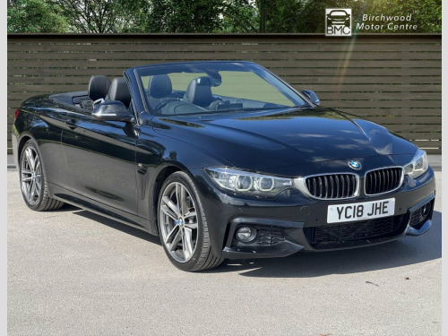 BMW 4 Series  2.0 420d M Sport Convertible 2dr Diesel Auto Euro 