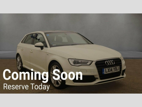 Audi A3  1.4 TFSI S line Sportback 5dr Petrol Manual Euro 5