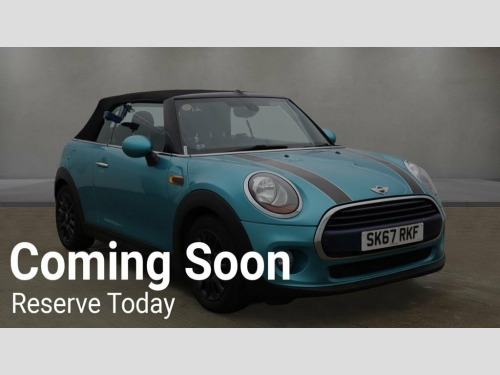 MINI Convertible  1.5 Cooper Convertible 2dr Petrol Manual Euro 6 (s