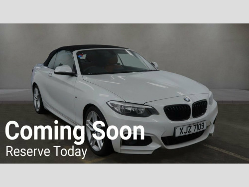 BMW 2 Series  2.0 220i M Sport Convertible 2dr Petrol Auto Euro  