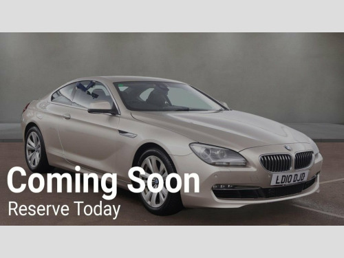 BMW 6 Series  3.0 640i SE Coupe 2dr Petrol Steptronic Euro 5 (s/ 