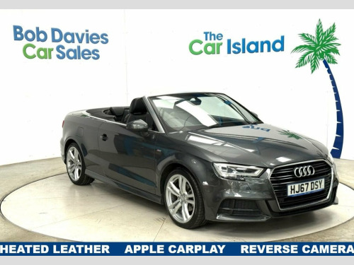 Audi A3 Cabriolet  1.5 TFSI CoD S line Convertible 2dr Petrol S Troni