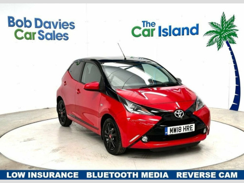 Toyota AYGO  1.0 VVT-i x-cite 4 Red Bi-Tone Hatchback 5dr Petro 