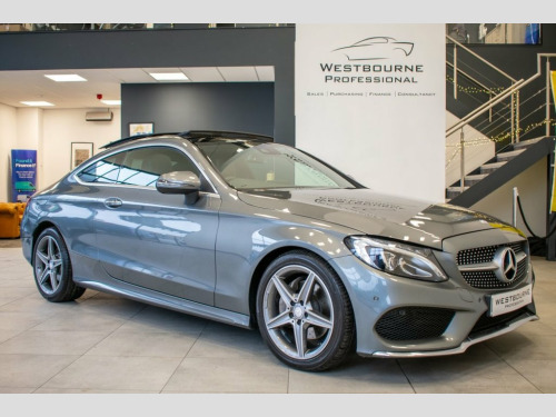 Mercedes-Benz C-Class  2.1 C220d AMG Line (Premium Plus) Coupe 2dr Diesel