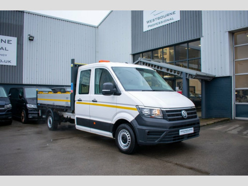 Volkswagen Crafter  2.0 TDI CR35 Startline Utility Double Cab Tipper 4 