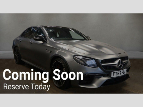 Mercedes-Benz E-Class  4.0 E63 V8 BiTurbo AMG S (Premium) Saloon 4dr Petrol SpdS MCT 4MATIC+ Euro 