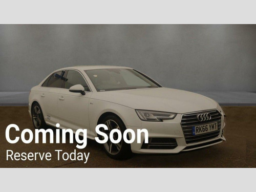 Audi A4  2.0 TFSI S line Saloon 4dr Petrol S Tronic Euro 6 (s/s) (190 ps)