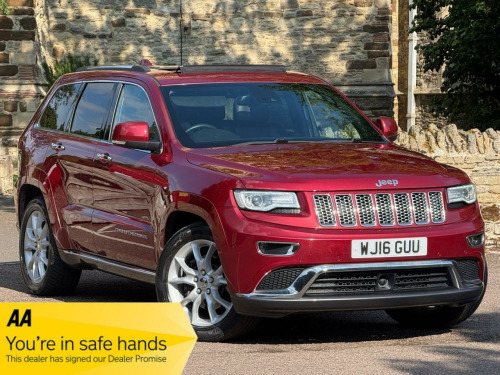 Jeep Grand Cherokee  3.0 V6 CRD Summit SUV 5dr Diesel Auto 4WD Euro 6 (247 bhp)