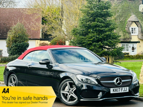 Mercedes-Benz C-Class  2.1 C250d AMG Line (Premium Plus) Cabriolet 2dr Diesel G-Tronic+ Euro 6 (s/