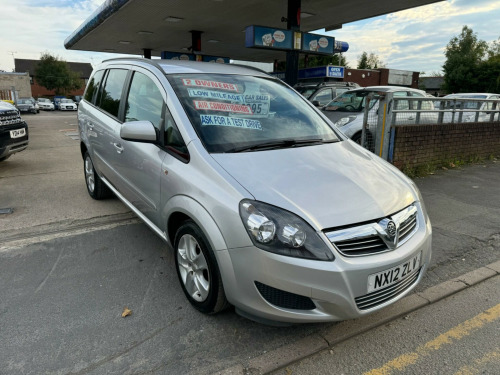 Vauxhall Zafira  1.8 16V Exclusiv Euro 5 5dr (SNav)