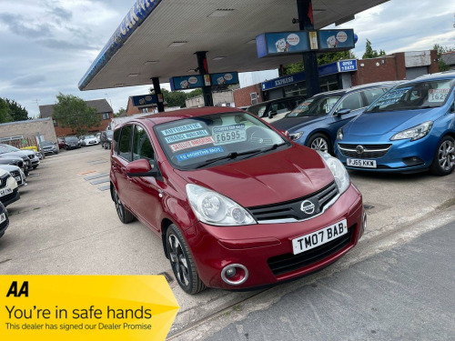 Nissan Note  1.6 16V n-tec+ Auto Euro 5 5dr