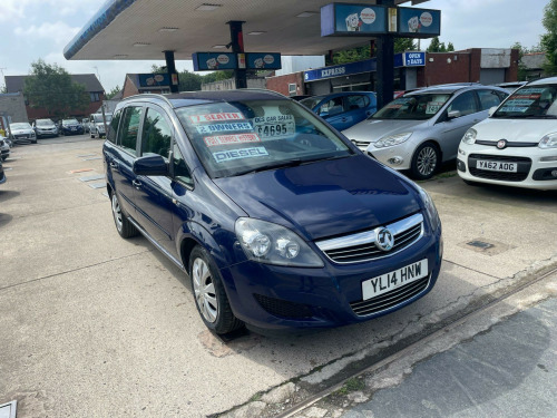 Vauxhall Zafira  1.8 16V Exclusiv Euro 5 5dr