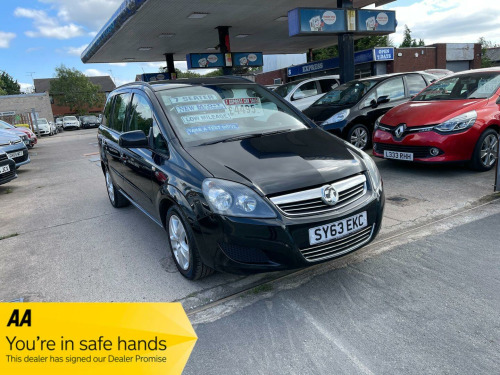 Vauxhall Zafira  1.6 16V Exclusiv Euro 5 5dr