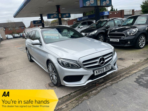 Mercedes-Benz C-Class  2.1 C250d AMG Line (Premium Plus) 7G-Tronic+ Euro 6 (s/s) 5dr