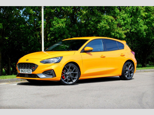 Ford Focus  2.3 T EcoBoost ST - 1 Owner - 20,400 miles - Orange Fury - SYNC 3, B&O, Cam