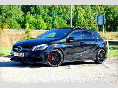 Mercedes-Benz A-Class A45 2.0 A45 AMG 4MATIC - Pan Roof, Sports Exhaust, Premium and Night Pack, Nav 