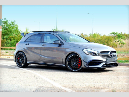 Mercedes-Benz A-Class A45 2.0 A45 AMG 4MATIC - 37,800 miles. Aero Pack, Pan Roof, Sports Exhaust, Pre